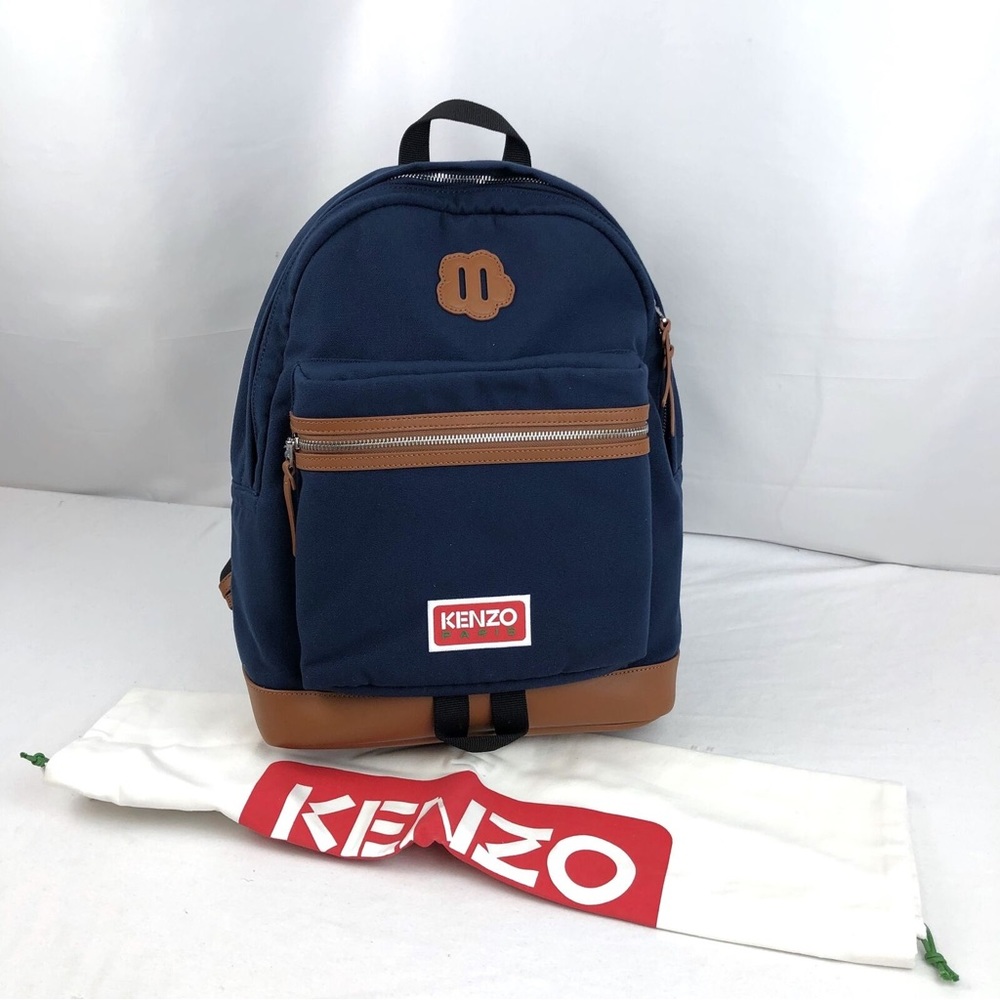 Kenzo Paris 'Kenzo Explore' Canvas Backpack In Midnight Blur Kenzo Paris NIGO